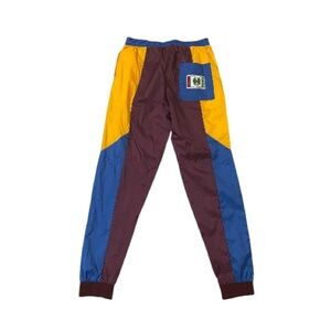 Vintage Cross Colours (nylon) Color Block Pants